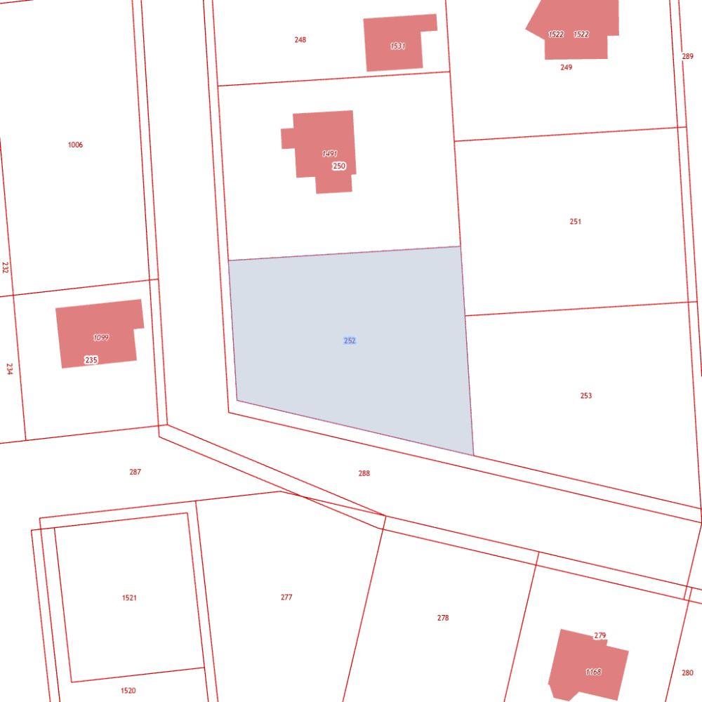 Превью плана участка