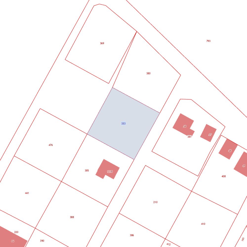 Превью плана участка