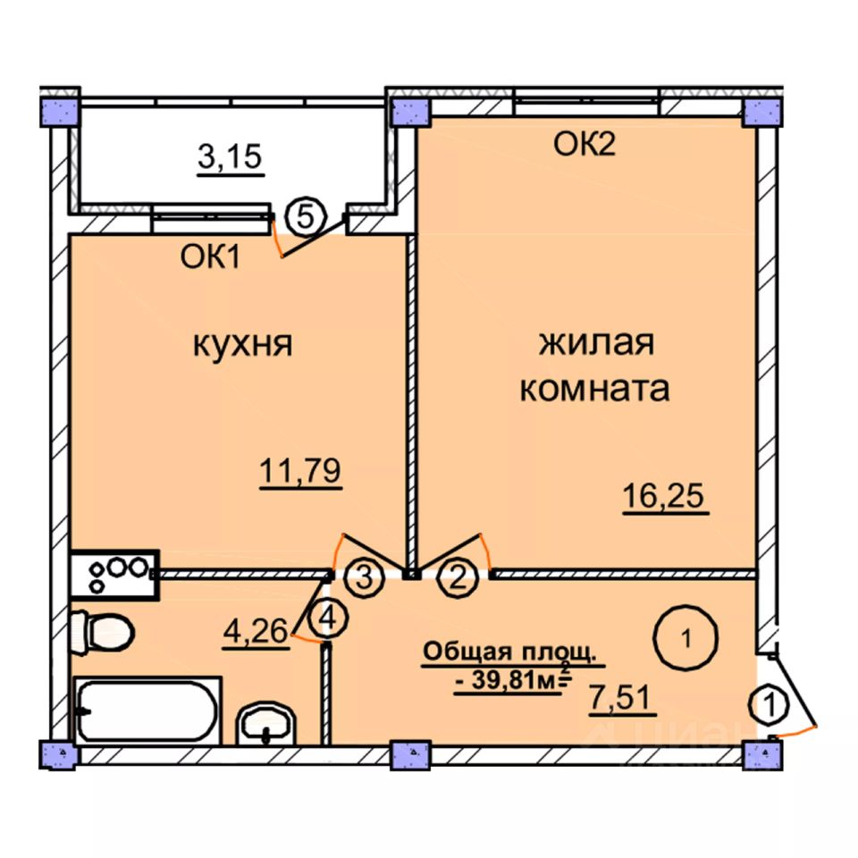 Купить квартиру в Семенове, продажа квартир во вторичке и первичке на Циан.  Найдено 58 объявлений