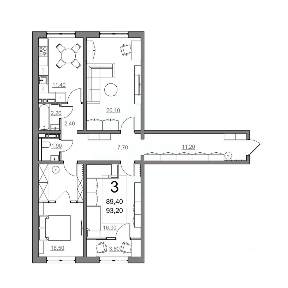 Купить квартиру от застройщика Кронверк (Саратов). Найдено 180 объявлений.