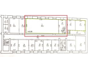 своб. назнач. 75 м², этаж 1