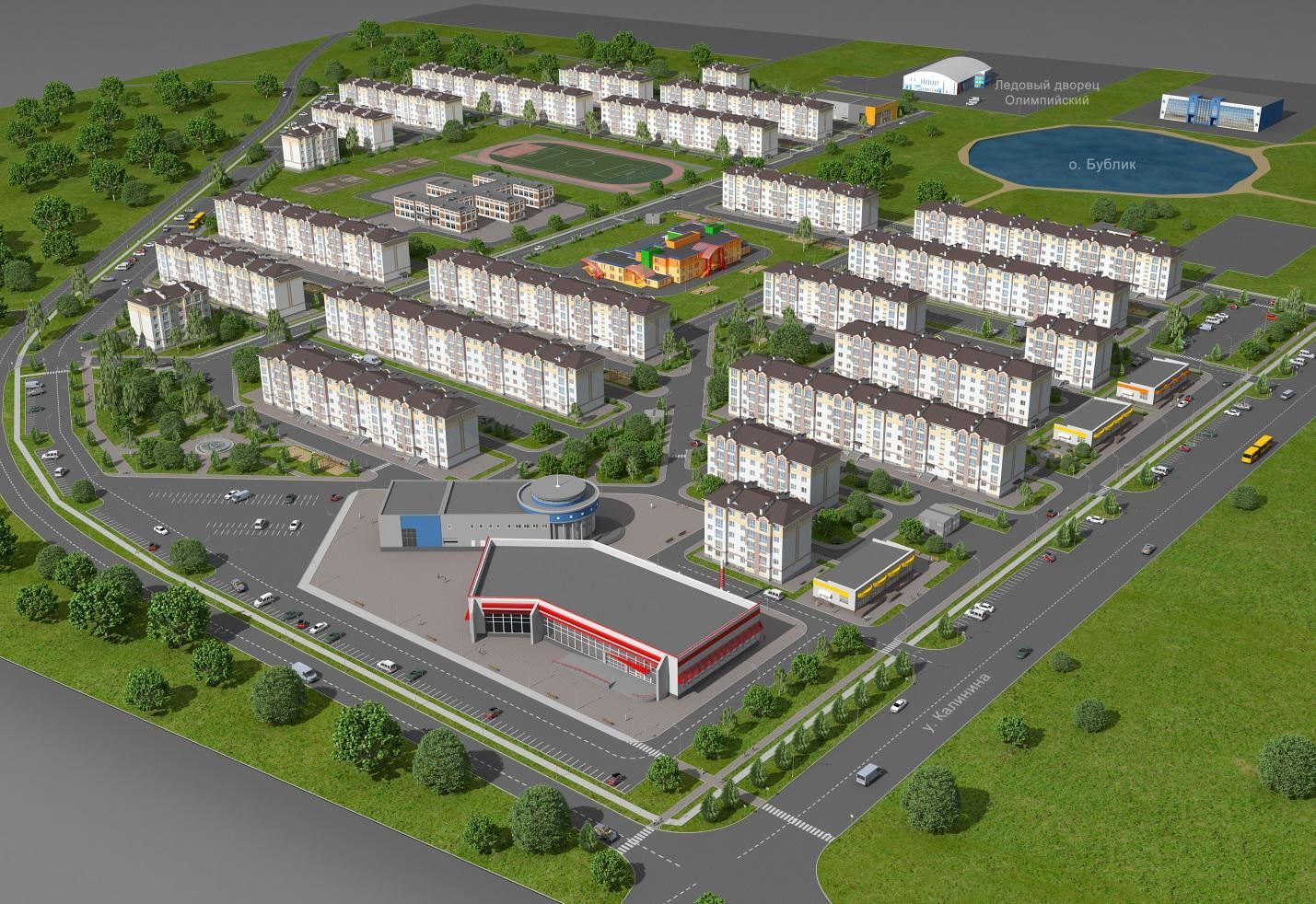 новостройки