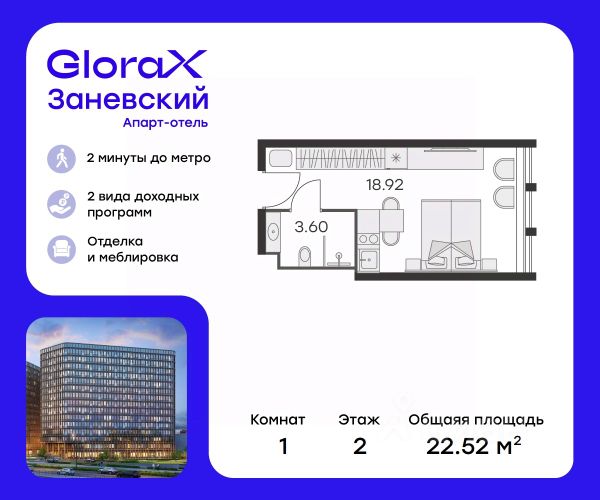 ЖК «Апарт-отель GloraX Заневский»