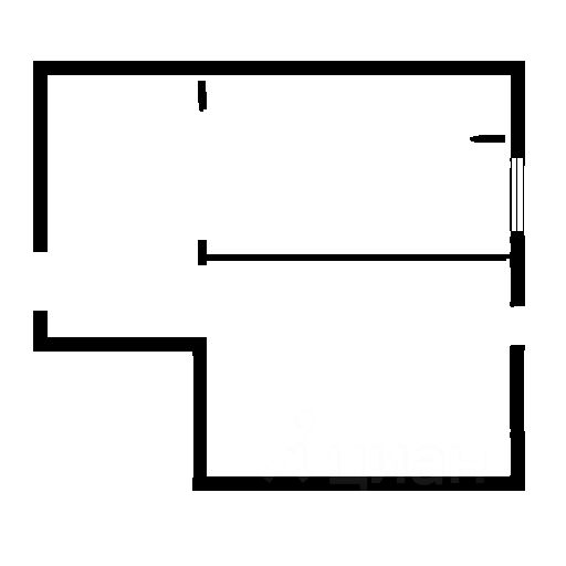 Планировка этой квартиры по данным Циан