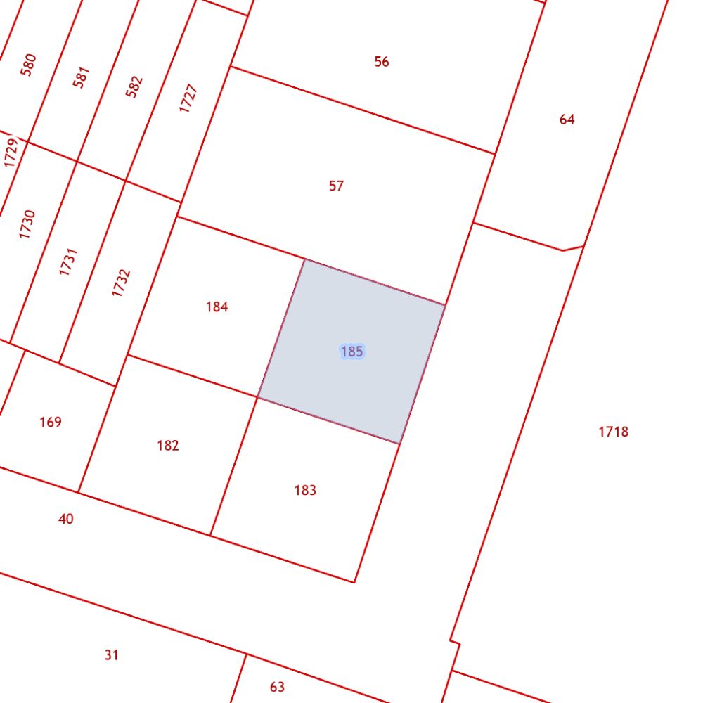 Превью плана участка