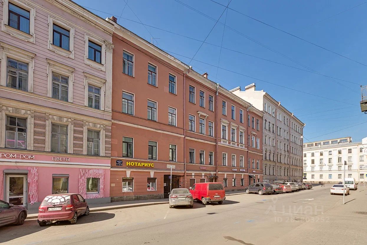 Сдам квартиру-студию 22м² Спасский пер., 3, Санкт-Петербург, м. Сенная  площадь - база ЦИАН, объявление 285803252