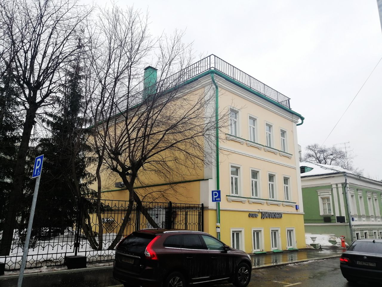 аренда помещений в БЦ в 1-м Спасоналивковском переулке, 8с2