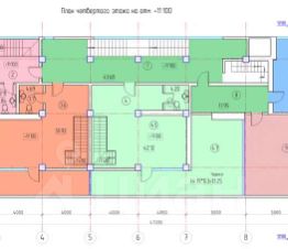 4-комн.кв., 180 м², этаж 3