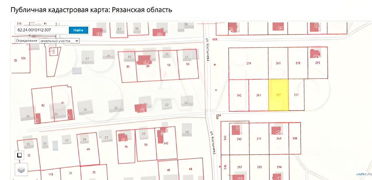 Купить земельный участок на улице Костычева в городе Шацк, продажа  земельных участков - база объявлений Циан. Найдено 1 объявление