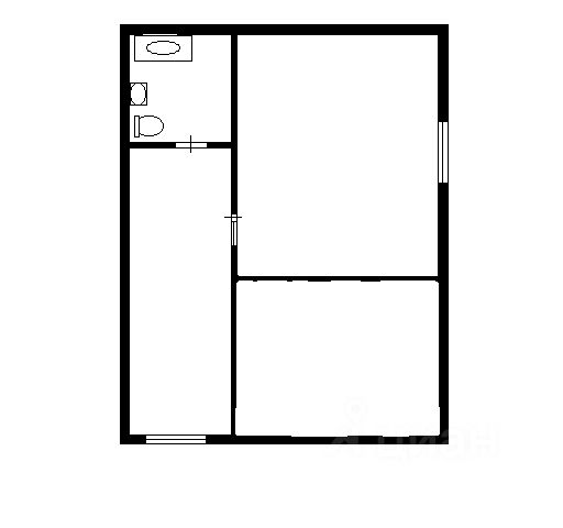 1-комн., 42 м², 3/6 этаж