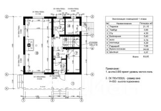 2-этаж. дом 150 м²