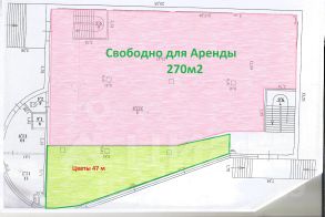 своб. назнач. 270 м², этаж 1