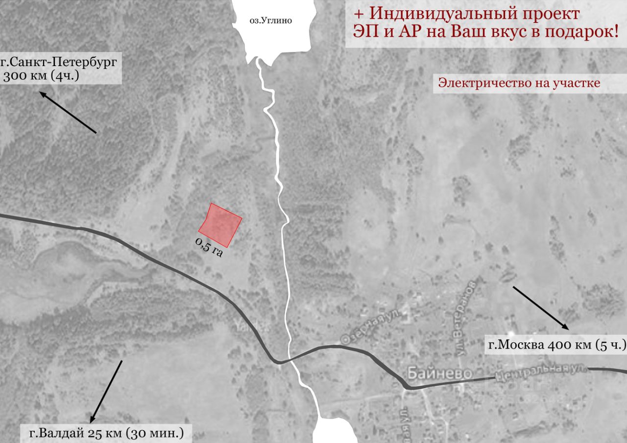 Купить земельный участок в деревне Байнево Валдайского района, продажа  земельных участков - база объявлений Циан. Найдено 10 объявлений