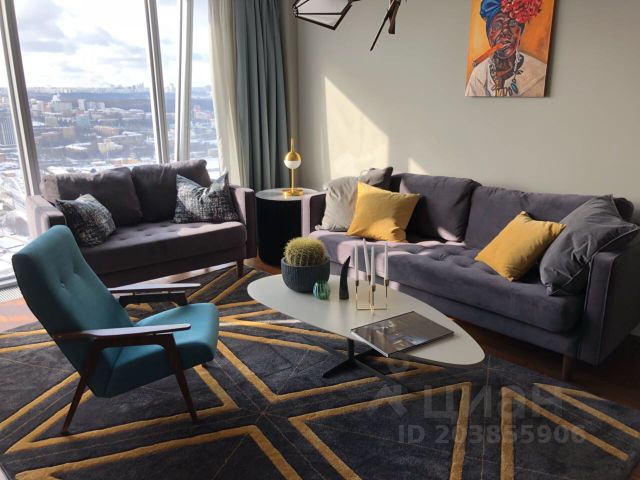 2-комн. апарт., 90 м², 33/85 этаж
