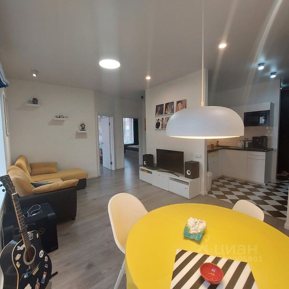 Купить двухкомнатную квартиру 62.3м² 2-й Грайвороновский проезд, 44к1 ...