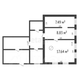 дом 34 м²