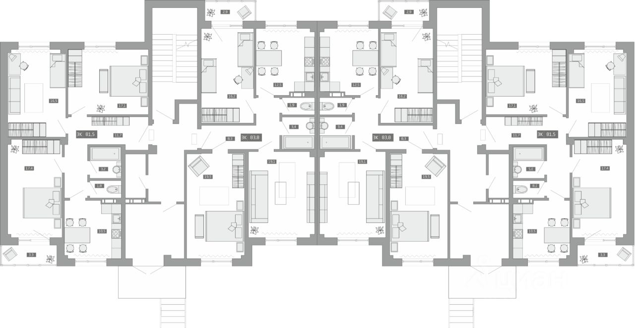 Купить 3-комнатную квартиру в Артеме, продажа трехкомнатных квартир во  вторичке и первичке на Циан. Найдено 189 объявлений