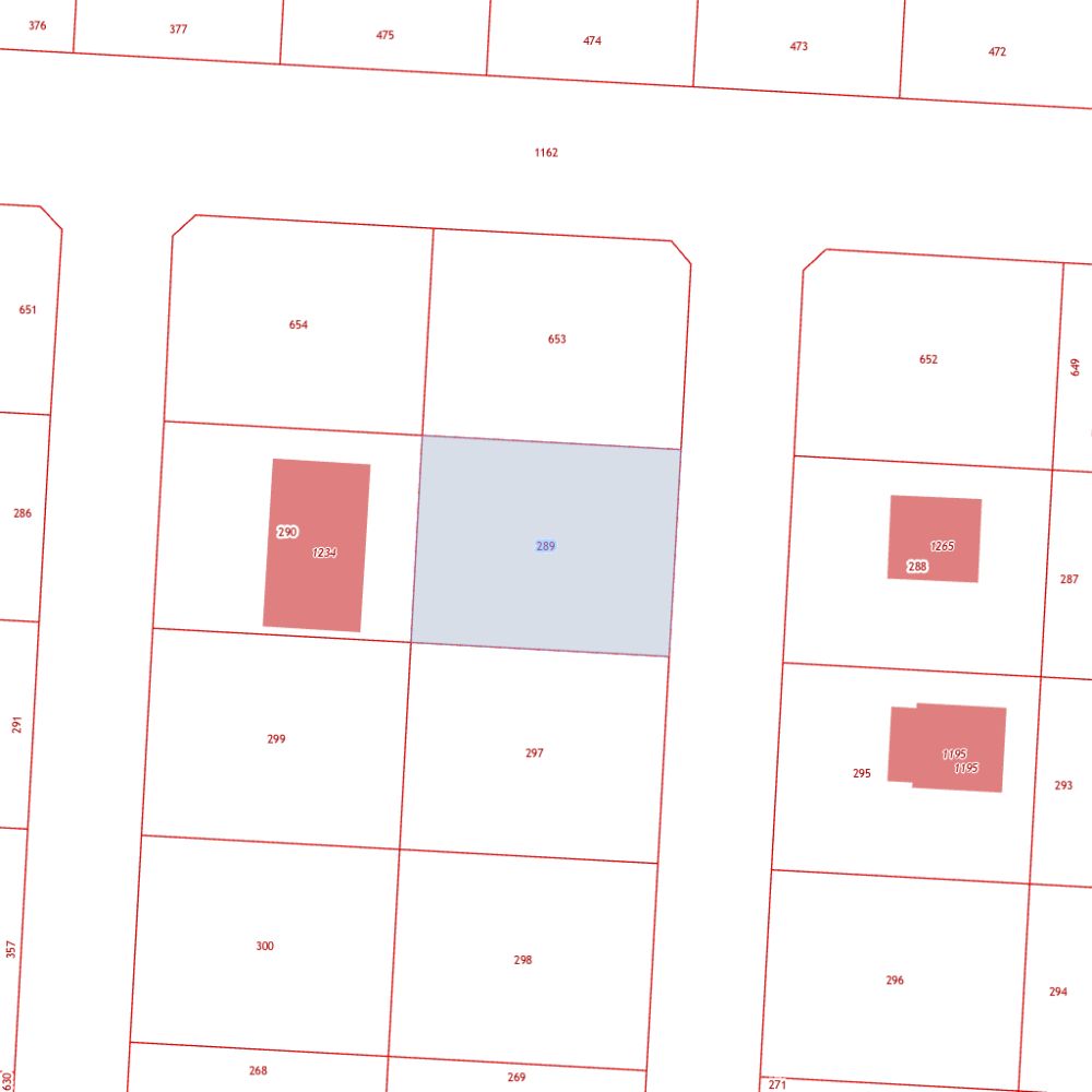 Превью плана участка