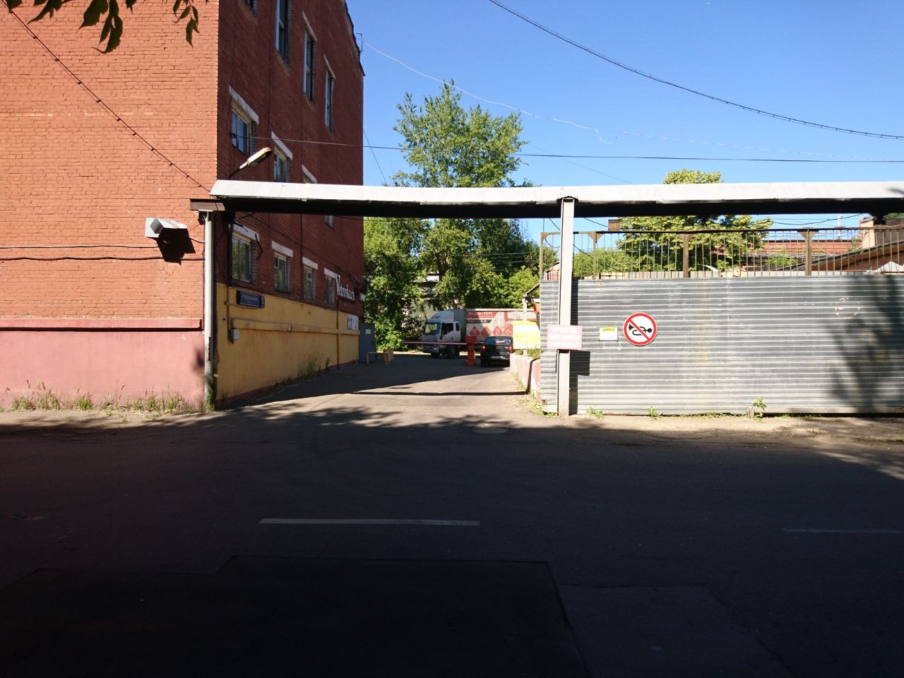 Складском комплексе в 4-м проезде Подбельского, 3с3