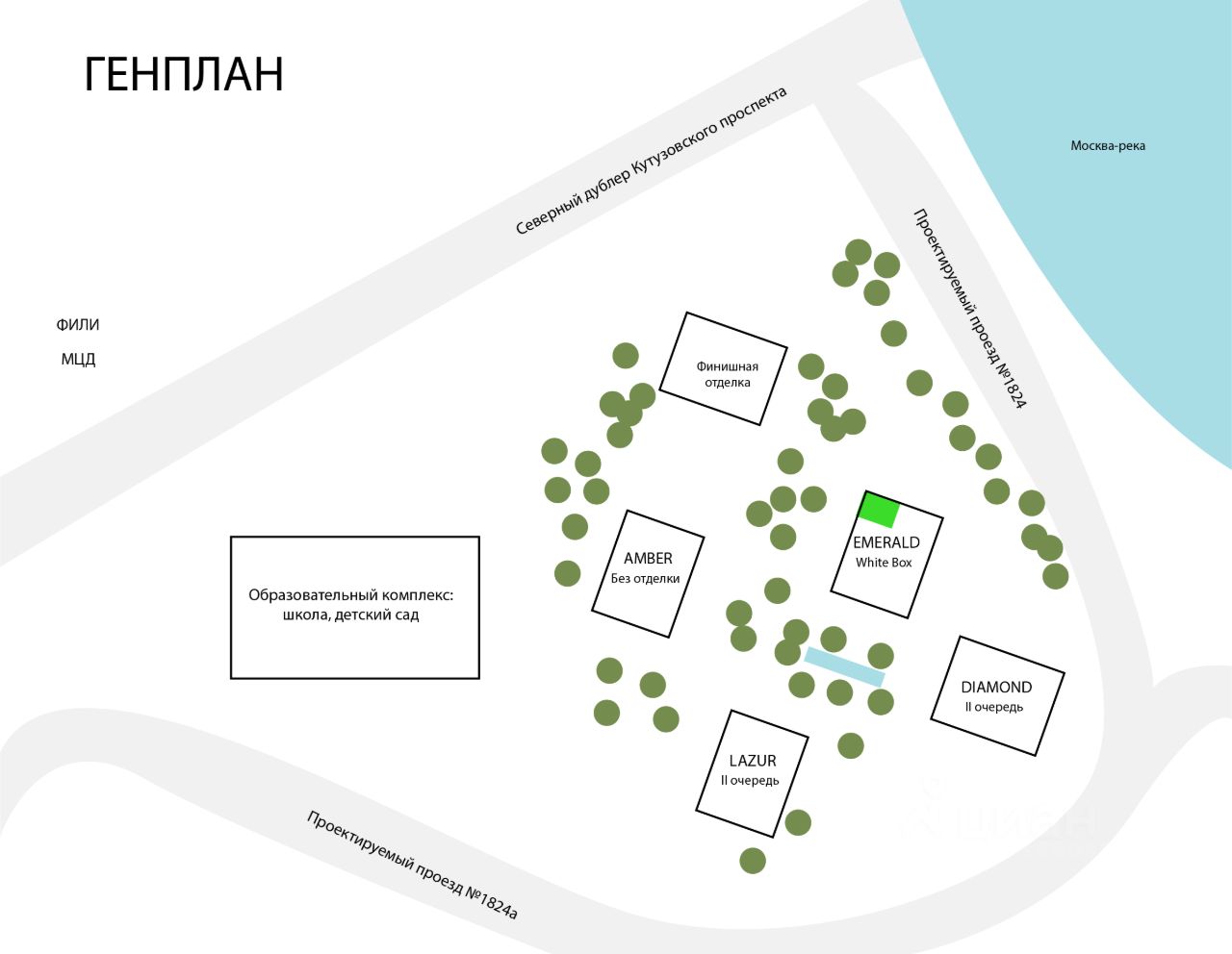 Продажа четырехкомнатной квартиры 99,4м² Кутузовский проезд, 16А/1, Москва,  м. Фили - база ЦИАН, объявление 281346040