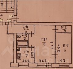 2-комн.кв., 43 м², этаж 4