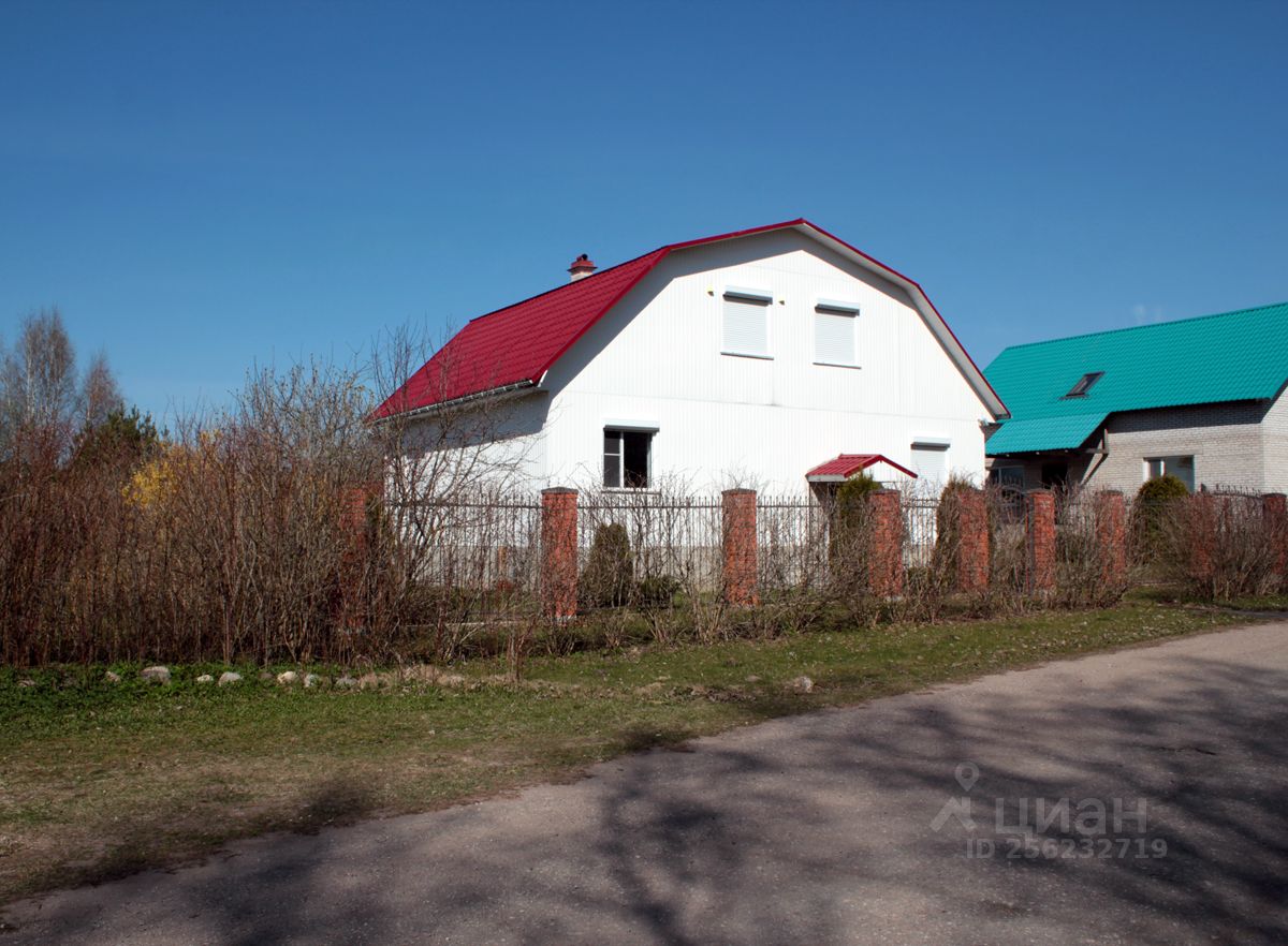 Продажа дома 10сот. ул. Рыбацкая, Ленинградская область, Лужский район,  Ретюнское с/пос, Шильцево деревня - база ЦИАН, объявление 256232719