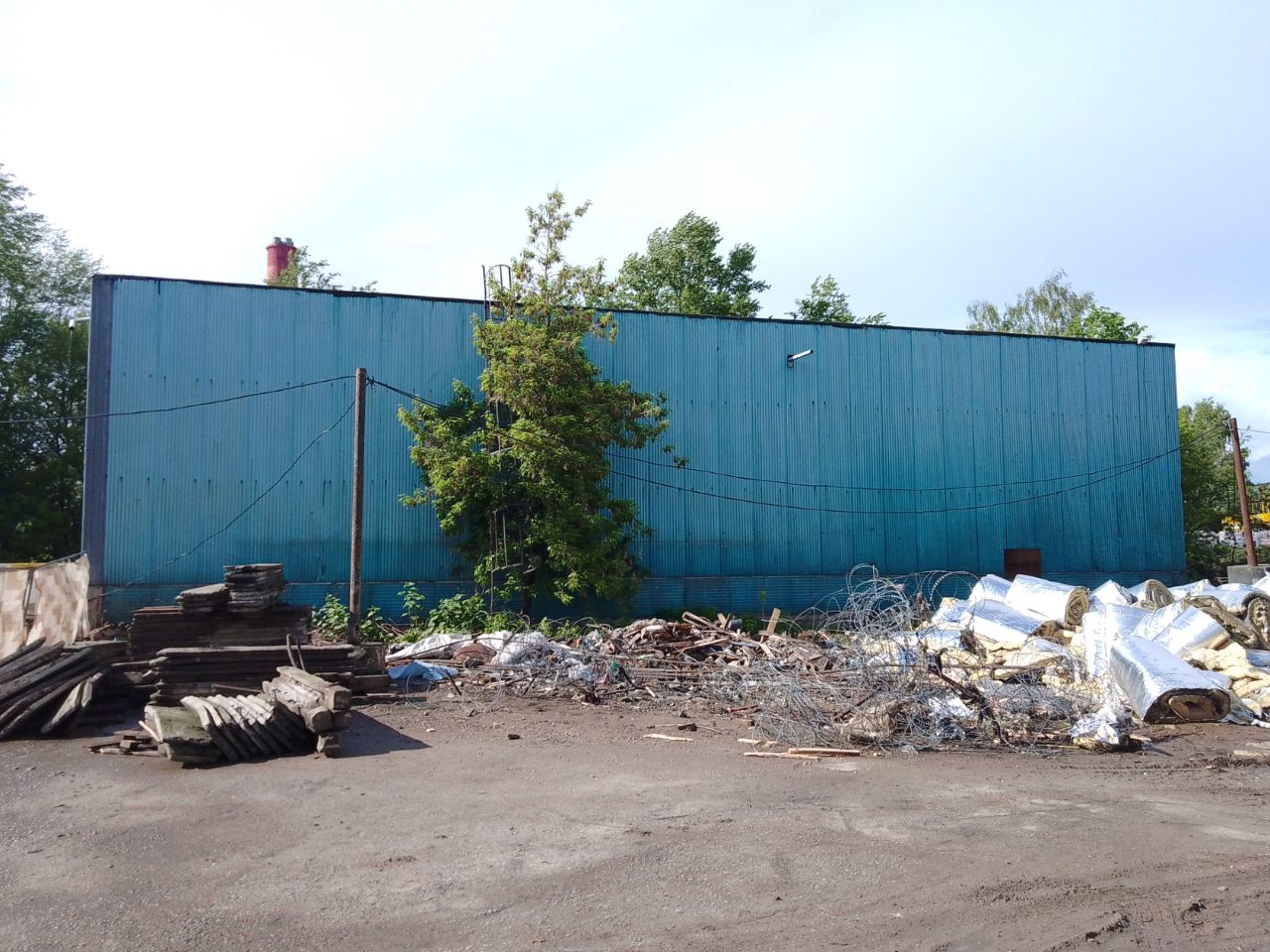 Складском комплексе на ул. 2-я Энтузиастов, 5к61