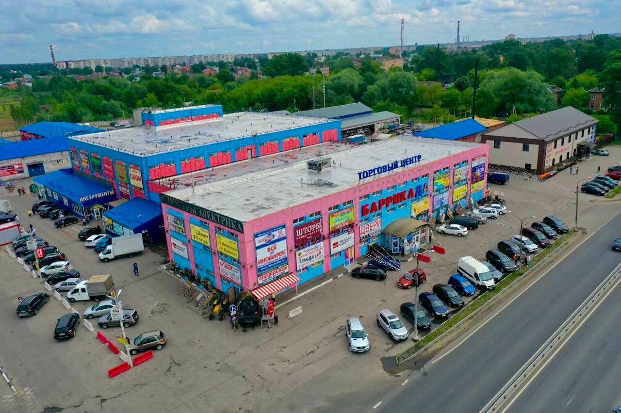 продажа помещений в ТЦ Баррикада