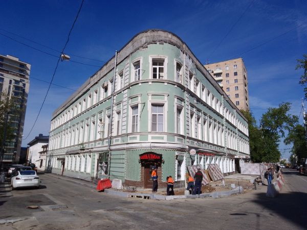 Отдельно стоящее здание на ул. Новая Басманная, 13с2
