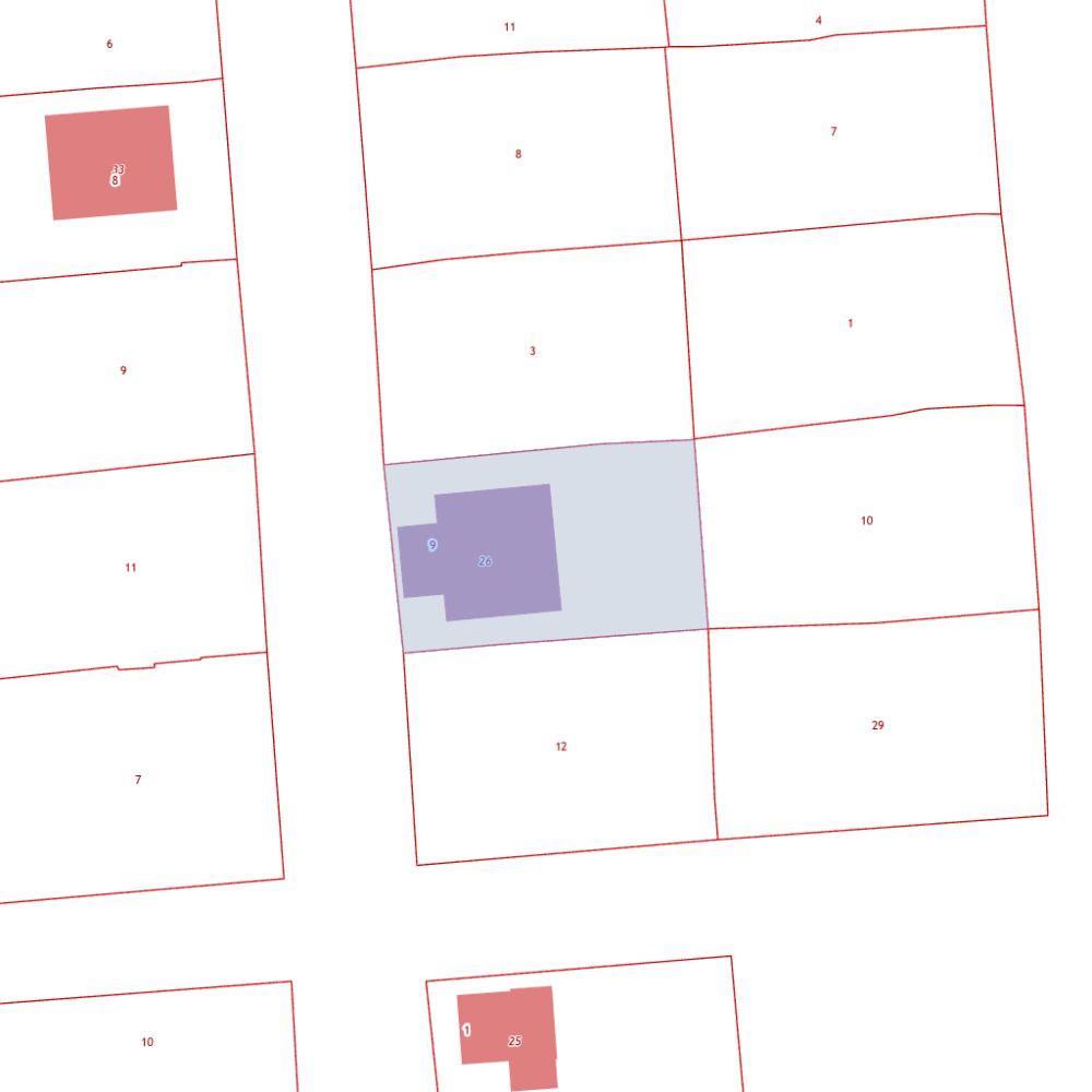 Превью плана участка