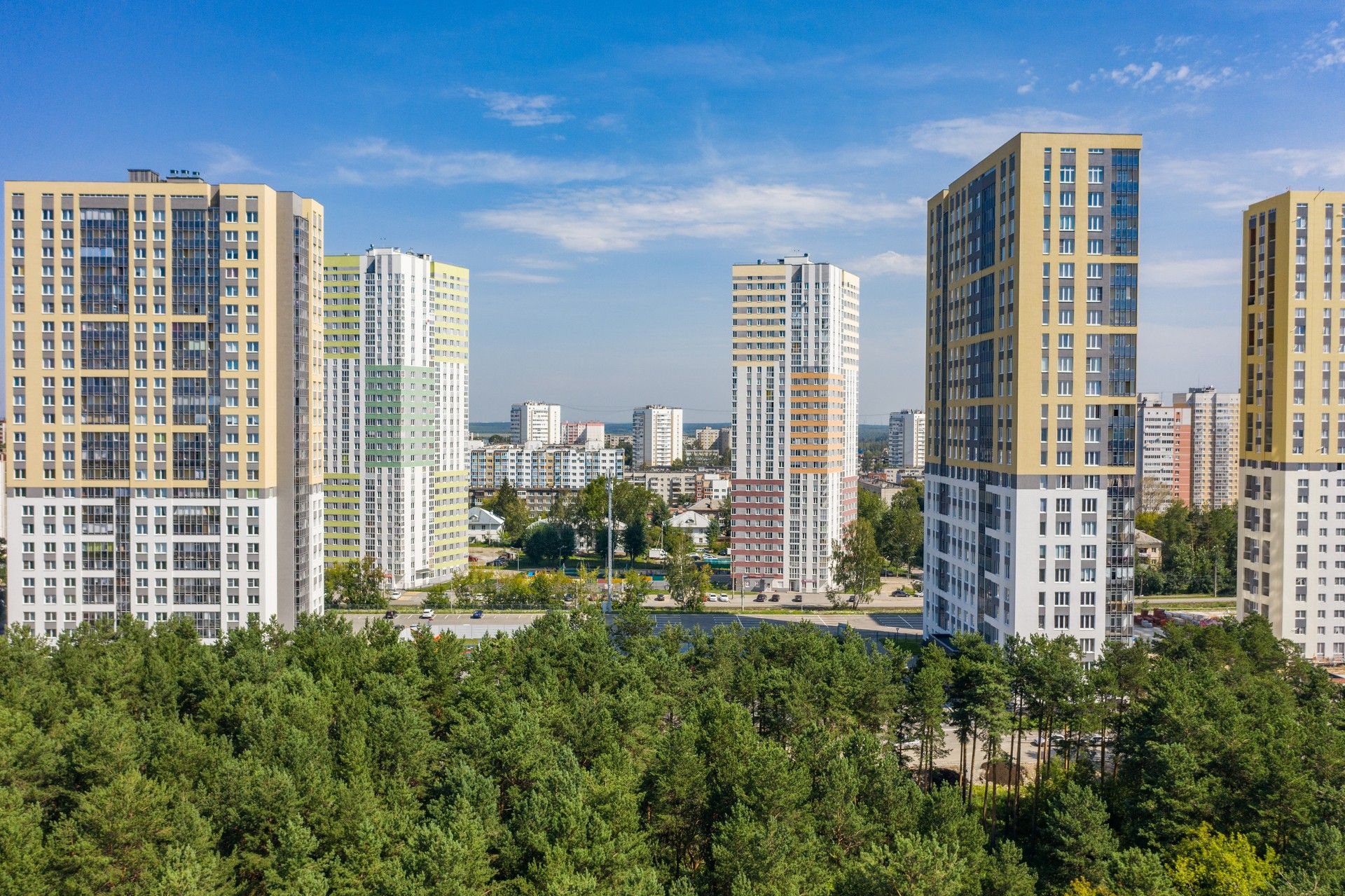 новостройки