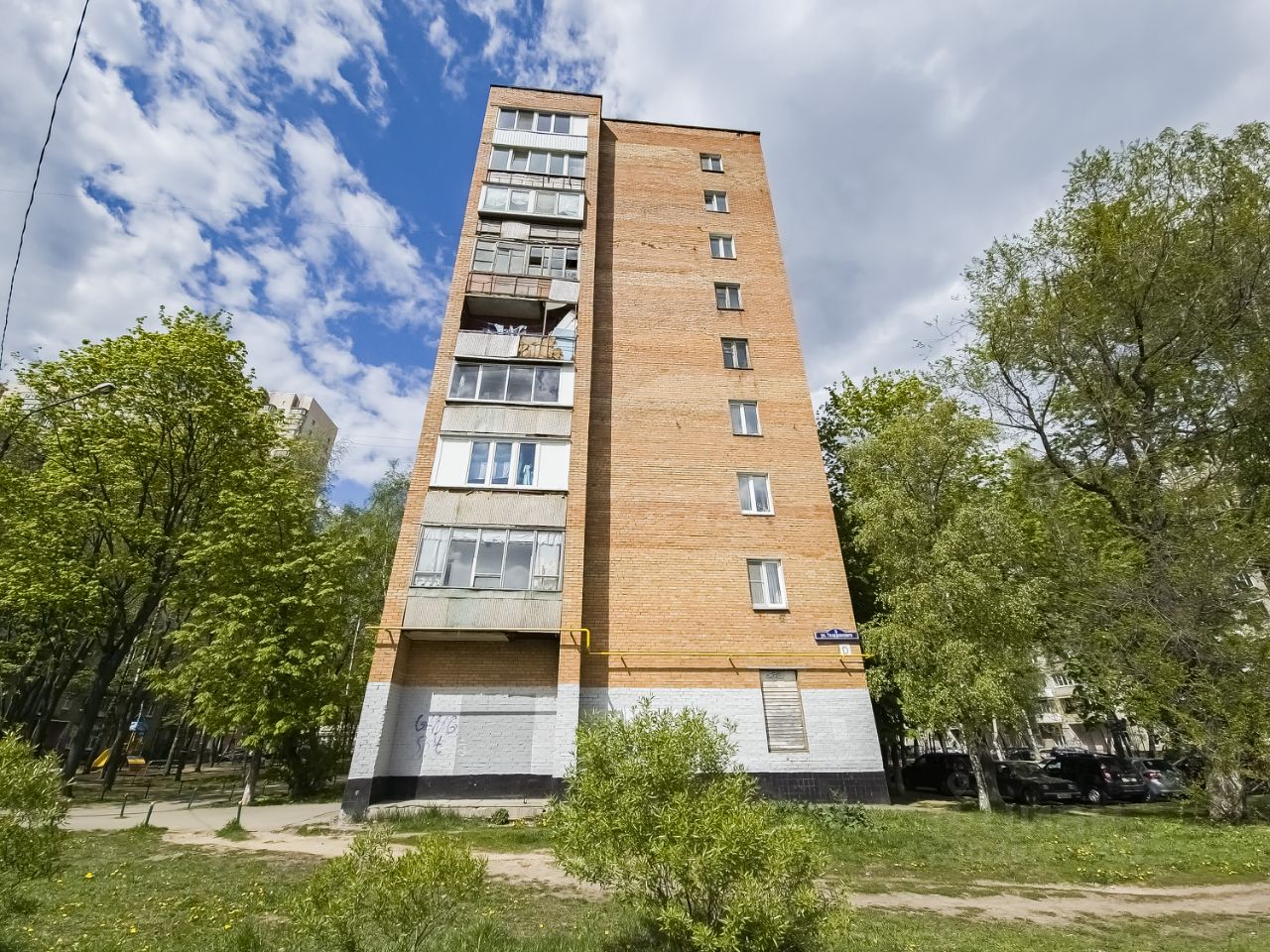 Продажа трехкомнатной квартиры 55,9м² ул. Твардовского, 5, Балашиха,  Московская область, Балашихинский район, Балашиха городской округ, м.  Новокосино - база ЦИАН, объявление 287174353