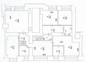 своб. назнач. 405 м², этаж 1