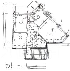 3-комн.кв., 104 м², этаж 2