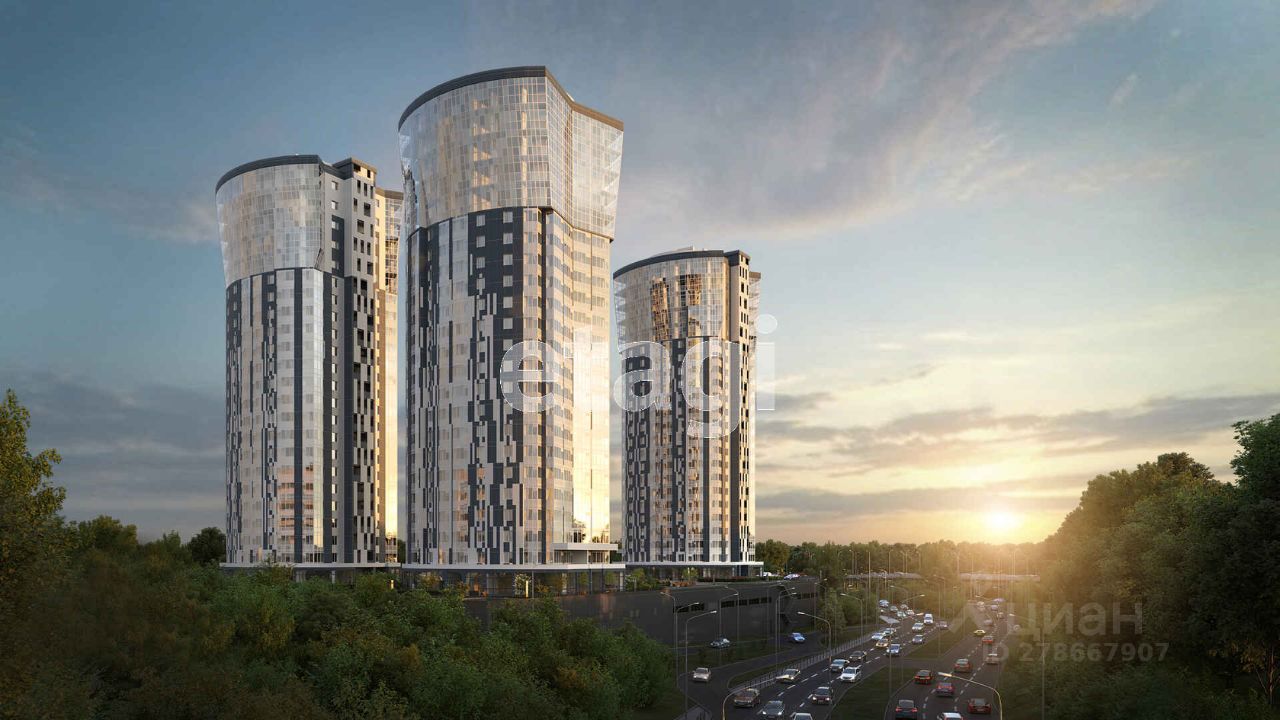 Продажа двухкомнатной квартиры 71,1м² ул. Карбышева, 12а, Казань, Татарстан  респ., м. Горки - база ЦИАН, объявление 278667907