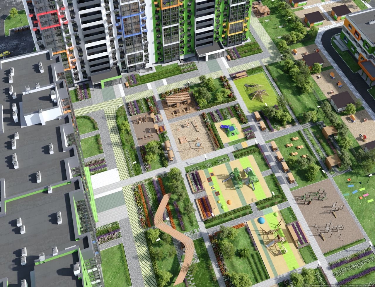 фото ЖК Радужные дворы