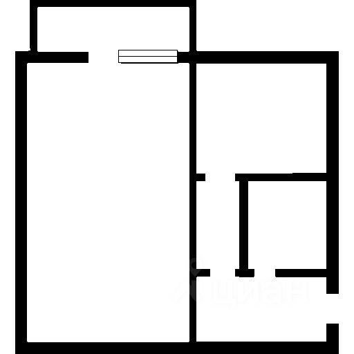 Планировка этой квартиры по данным Циан