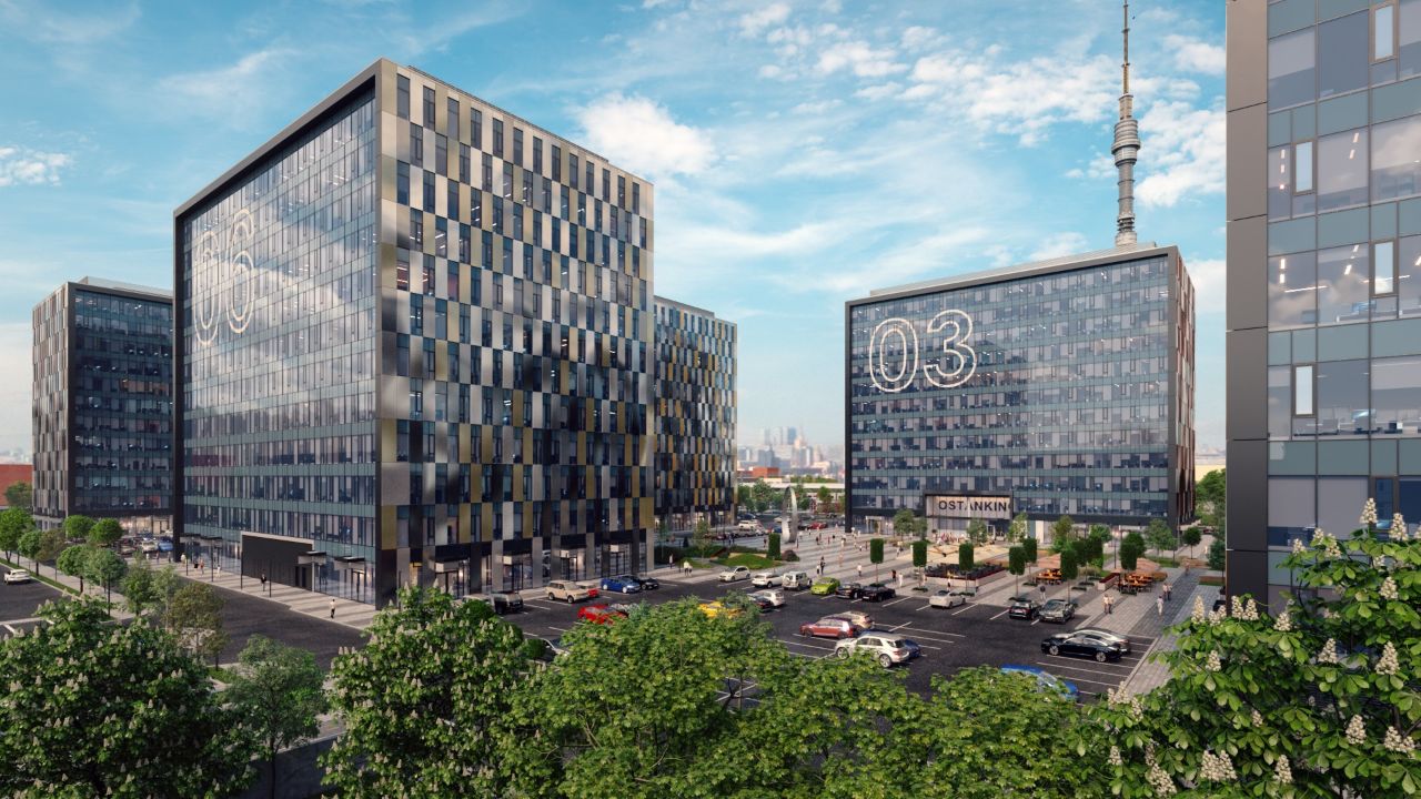 продажа помещений в БЦ OSTANKINO BUSINESS PARK (ОСТАНКИНО БИЗНЕС ПАРК)