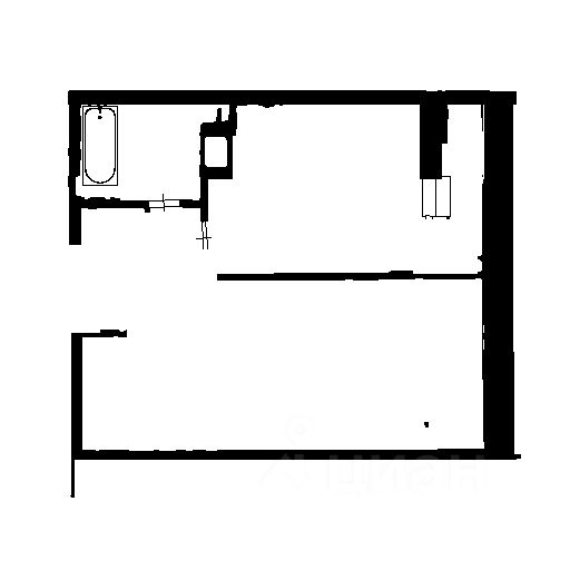 Планировка этой квартиры по данным Циан