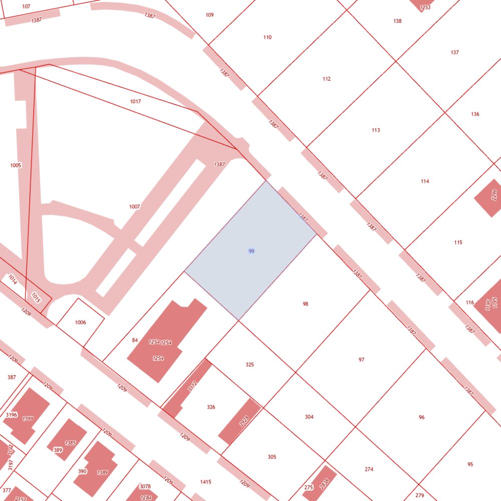 Превью плана участка