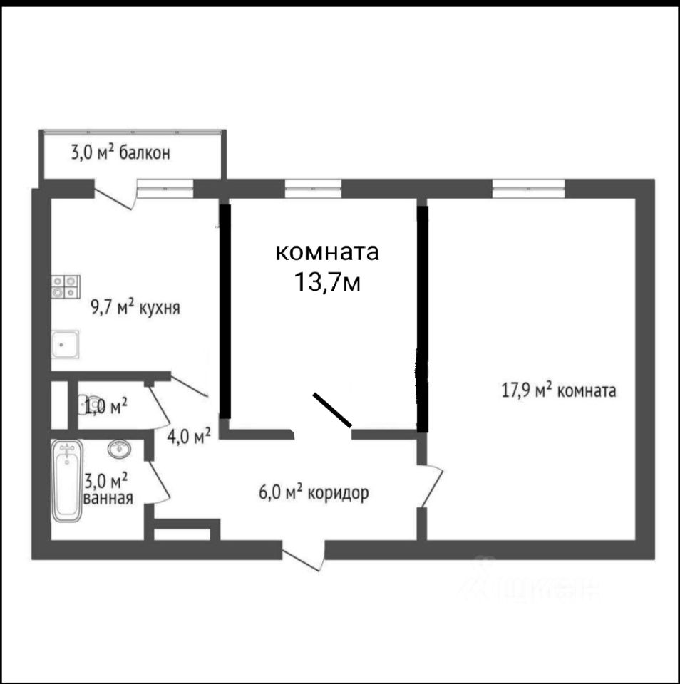 Купить 2-комнатную квартиру на улице Белышева в Санкт-Петербурге, продажа  двухкомнатных квартир во вторичке и первичке на Циан. Найдено 6 объявлений