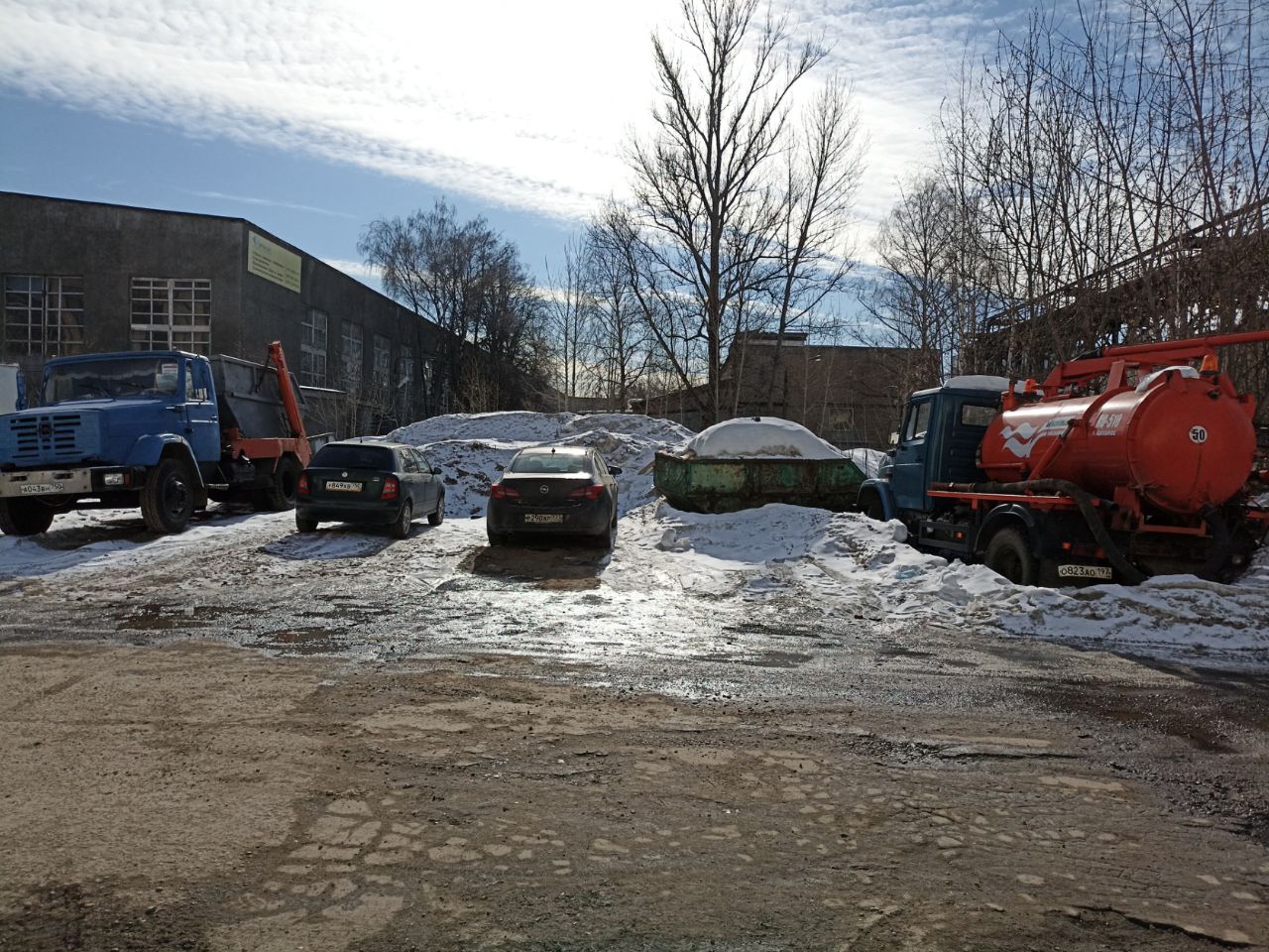 Складском комплексе на ул. Свободы, 35с46