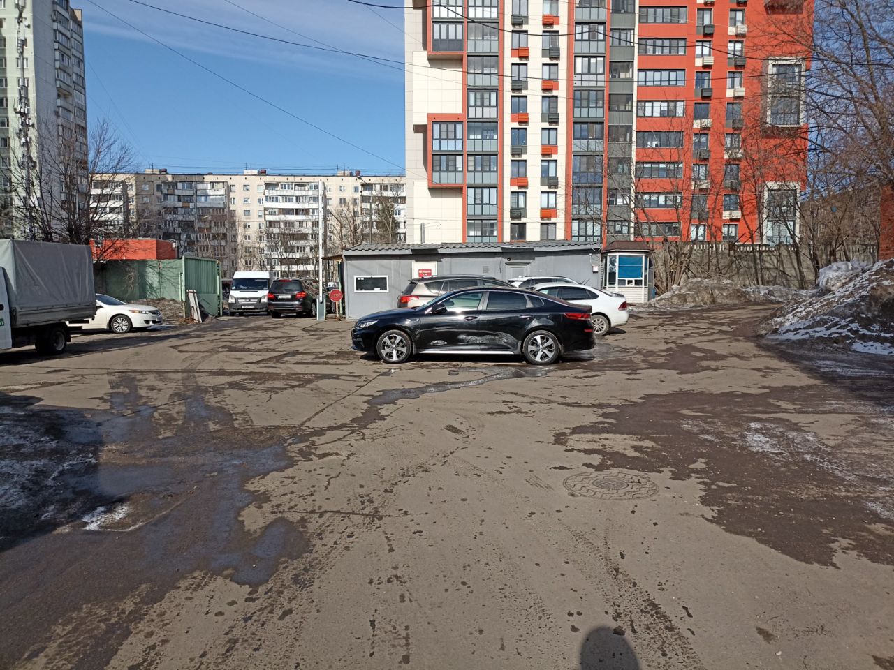 Складском комплексе на ул. Свободы, 35с46