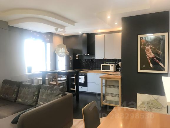 Студия, 40 м², 14/17 этаж