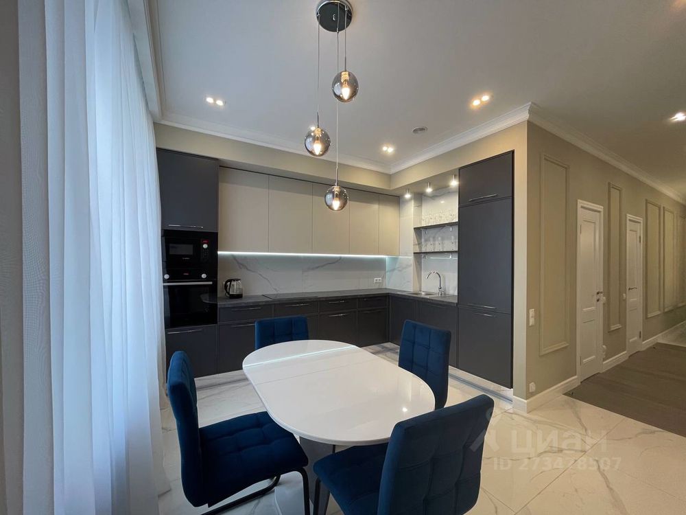 3-комнатная квартира, 90 м² — фото 1