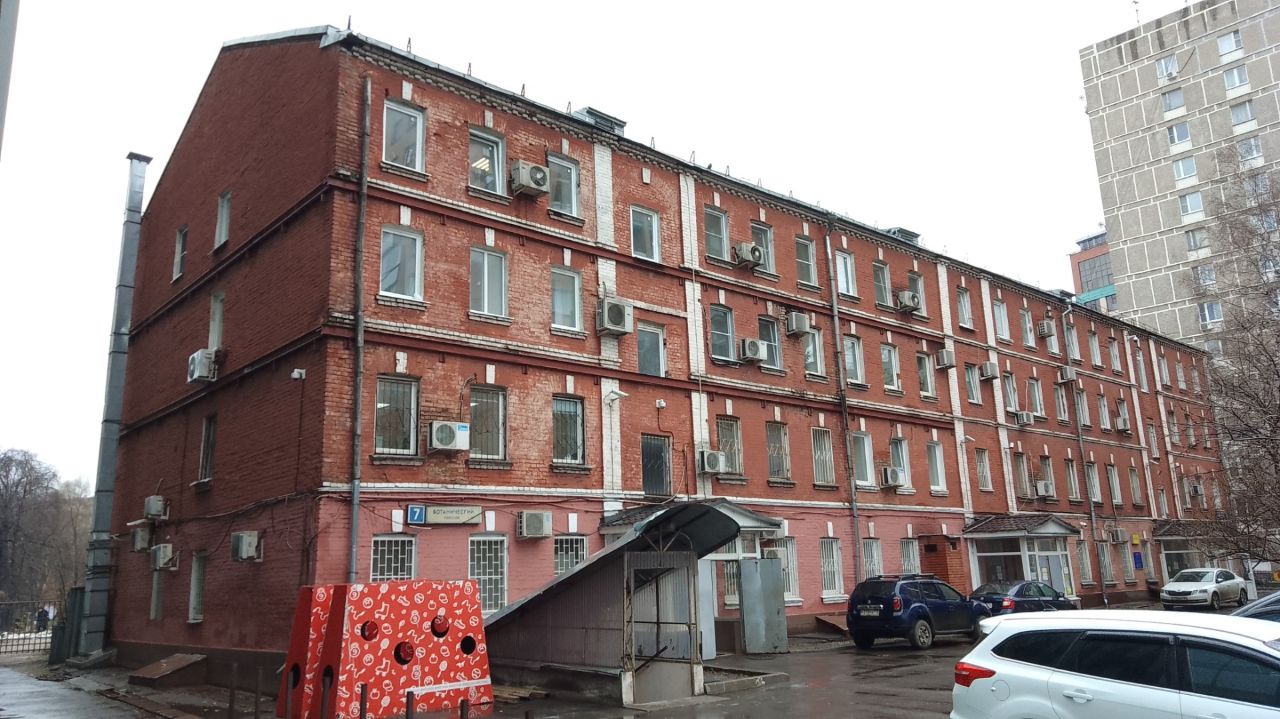 продажа помещений в БЦ в Ботаническом переулке, 7