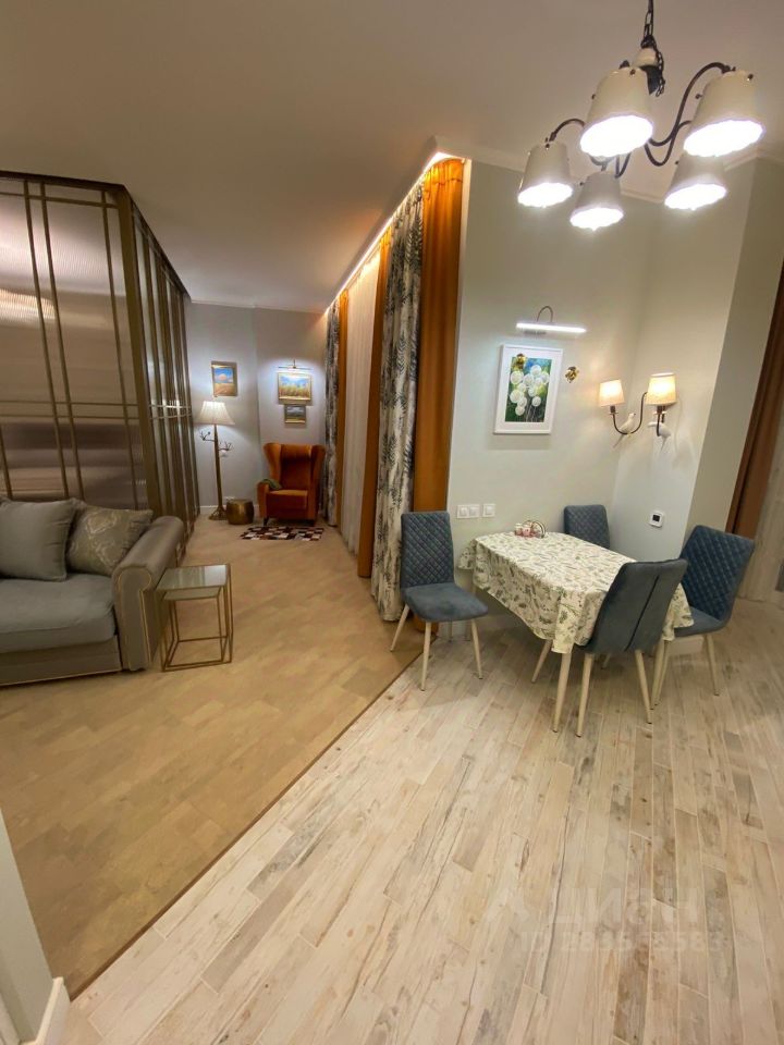 Квартира-студия, 57 м² — фото 1