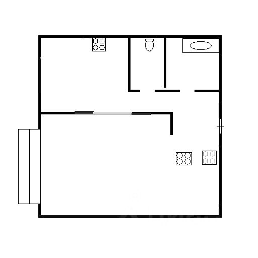 Планировка этой квартиры по данным Циан