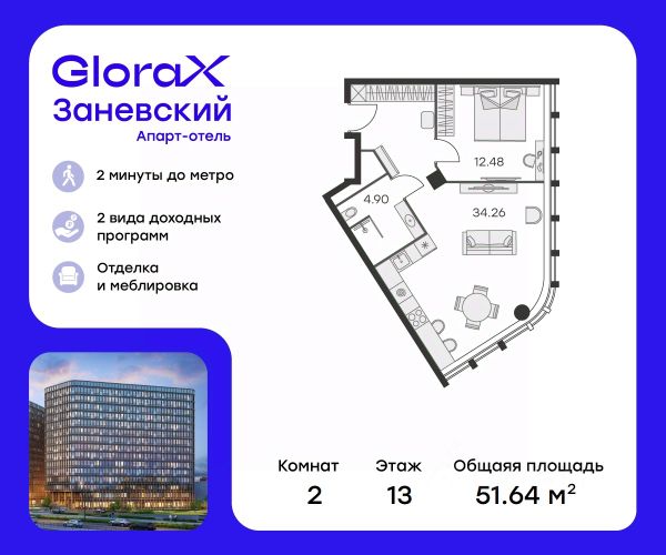 ЖК «Апарт-отель GloraX Заневский»