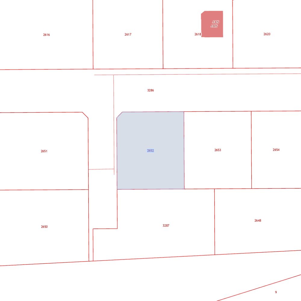 Превью плана участка